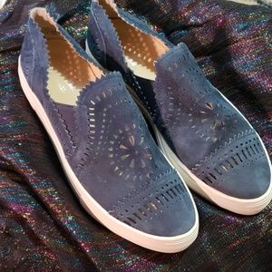 SEYCHELLES CUT OUT SUEDE BOAT SHOES